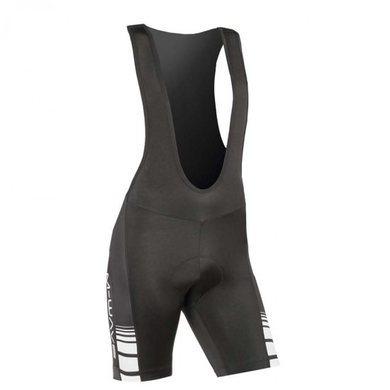 Pantaloni Scurti cu Bretele M-Wave,Negru/Alb , XL