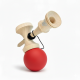 Kendama KBR Flaggy Red Rubber Maple big cups & blance hole