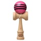 Kendama USA Kaizen 1.0 Triple Stripe - Pink with Black Triple Stripe