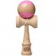 Kendama USA Kaizen 1.0 Triple Stripe - Pink with Green Triple Stripe - Gloss