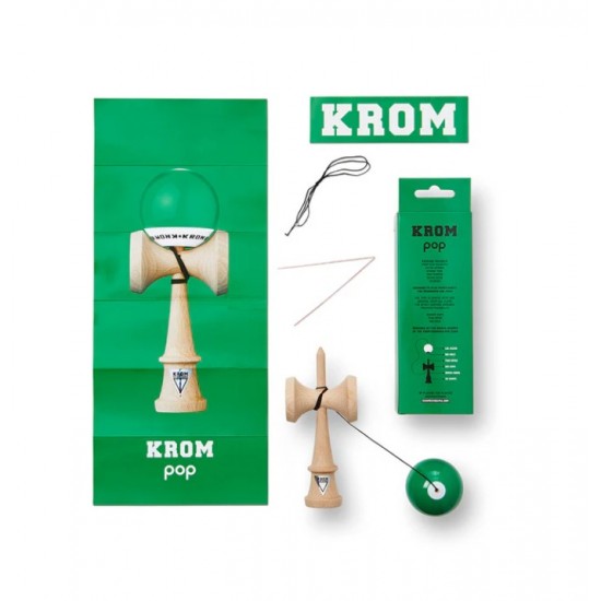 Kendama Krom POP LOL DARK GREEN Kendama Krom POP LOL DARK GREEN