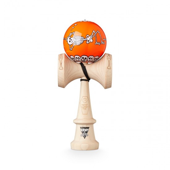 Kendama Krom SKELETONS ORANGE Kendama Krom SKELETONS ORANGE