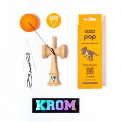 Kendama Krom POP RUBBER ORANGE