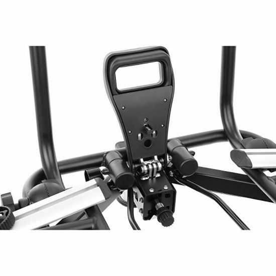 Suport de transport pentru 3 biciclete electrice AROSO Main 3 Silver, pliabil, pridere pe carlig de remorcare Suport de transport pentru 3 biciclete electrice AROSO Main 3 Silver, pliabil, pridere pe carlig de remorcare