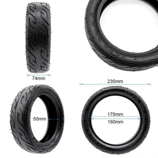 Anvelopa trotineta electrica 10x2.7-6.5 Tubeless