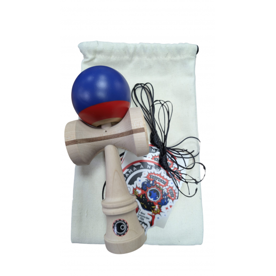 oKendama - O!Captain Zero2up Splice Revo Blue Red