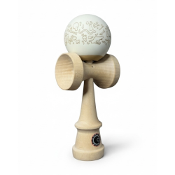 Okendama O!Captain Upside Down v3 - REVO - Maple - WHITE
