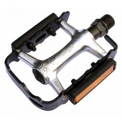 Pedale MAX1 MTB Al argintiu/negru Sport