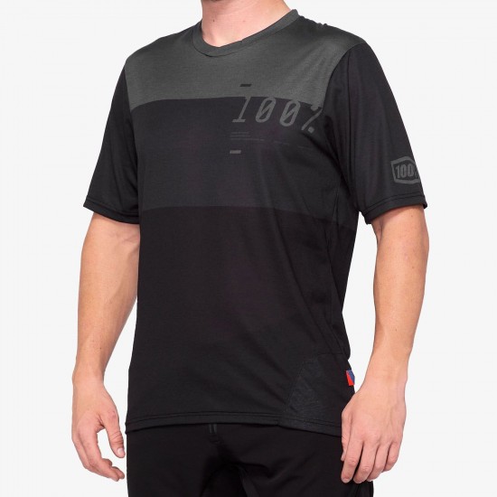 AIRMATIC Jersey Black/Charcoal: Mărime - XL AIRMATIC Jersey Black/Charcoal: Mărime - XL