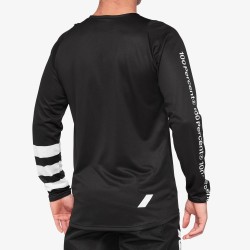 R-CORE Long Sleeve Jersey Black/White: Mărime - L R-CORE Long Sleeve Jersey Black/White: Mărime - L