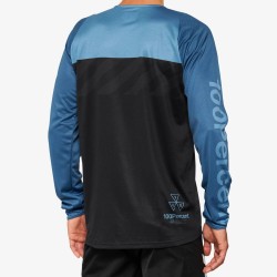 R-CORE Long Sleeve Jersey Black/Slate Blue: Mărime - L R-CORE Long Sleeve Jersey Black/Slate Blue: Mărime - L