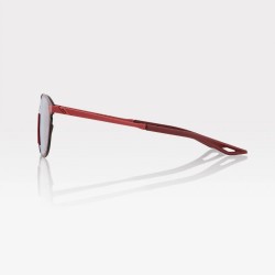 LEGERE ROUND - Soft Tact Crimson - HiPER Silver Mirror Lens: Mărime - OneSize