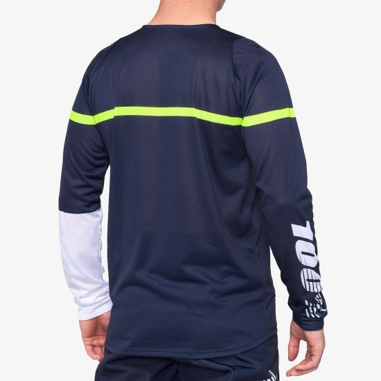 R-CORE Jersey Dark Blue/Yellow: Mărime - MD