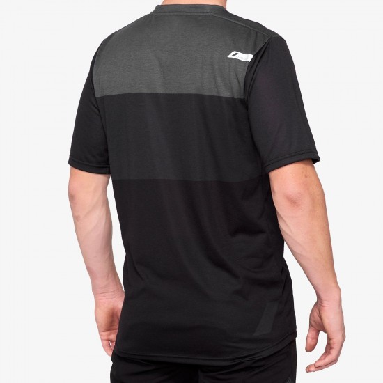 AIRMATIC Jersey Black/Charcoal: Mărime - XL AIRMATIC Jersey Black/Charcoal: Mărime - XL