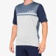 AIRMATIC Jersey Steel Blue/Grey: Mărime - LG