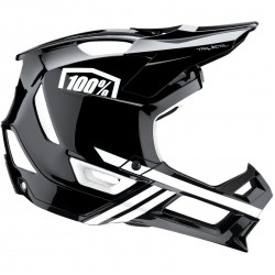 Trajecta Helmet W Fidlock Black/White: Mărime - LG
