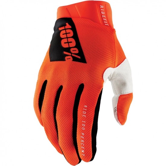 Ridefit Gloves Fluo Orange: Mărime - LG