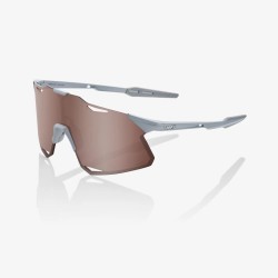 HYPERCRAFT - Matte Stone Grey - HiPER Crimson Silver Mirror Lens: Mărime - OneSize