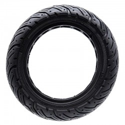 Anvelopa 10 x 2.5 inch 60/70-6.5 cauciuc plin tip fagure pentru trotineta electrica, compatibil cu Ninebot G30