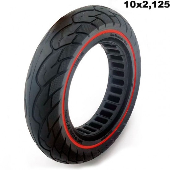 Cauciuc plin antiexplozie pentru trotinete electrice 10 inch 10 X 2,125 Cauciuc plin antiexplozie pentru trotinete electrice 10 inch 10 X 2,125