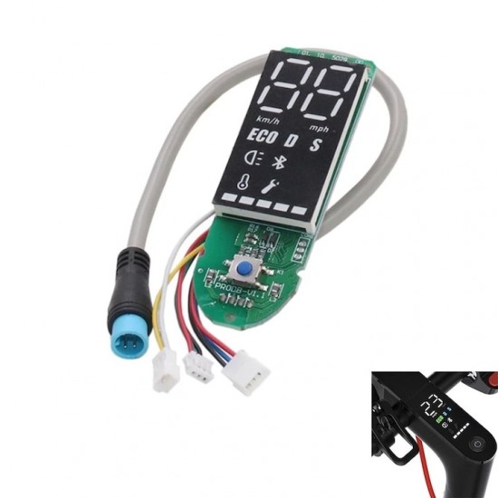Kit Display de bord si capac de protectie pentru XIaomi Mjia M365 Pro / Pro 2/ Mi 1S, dashboard bluetooth afisaj led, trotineta electrica Kit Display de bord si capac de protectie pentru XIaomi Mjia M365 Pro / Pro 2/ Mi 1S, dashboard bluetooth afisaj led, trotineta electrica