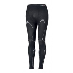 Men's Long Pants BIKER - Black/White: Mărime - M/L