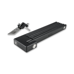 ANTIFURT ACID FOLDING LOCK RIGID 100 PURE BLACK ANTIFURT ACID FOLDING LOCK RIGID 100 PURE BLACK