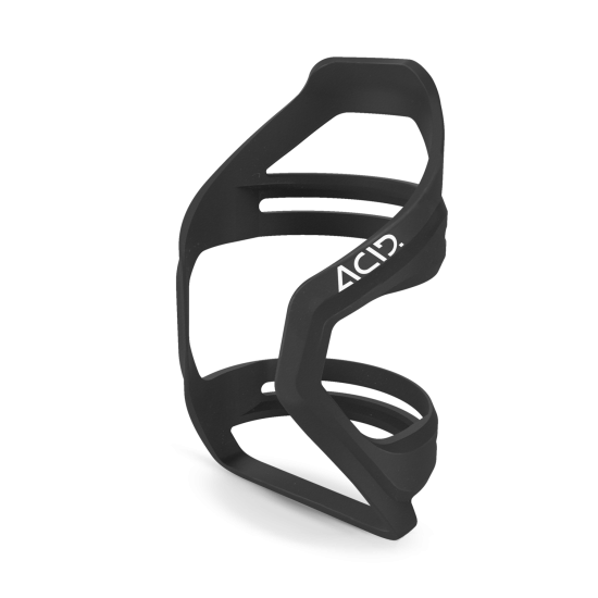 SUPORT BIDON ACID UNIVERSAL BOTTLE CAGE black white