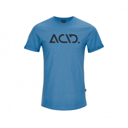TRICOU ACID ORGANIC T-SHIRT CLASSIC LOGO BLUE L