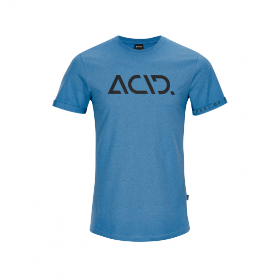 TRICOU ACID ORGANIC T-SHIRT CLASSIC LOGO BLUE S TRICOU ACID ORGANIC T-SHIRT CLASSIC LOGO BLUE S