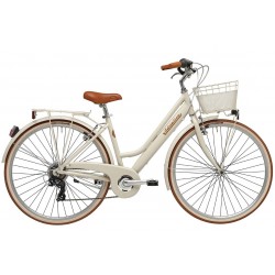 Bicicleta Adriatica Retro Lady 28 crem 45 cm Bicicleta Adriatica Retro Lady 28 crem 45 cm