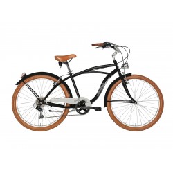 Bicicleta Adriatica Cruiser Man 26 6V Neagra 45 cm Bicicleta Adriatica Cruiser Man 26 6V Neagra 45 cm