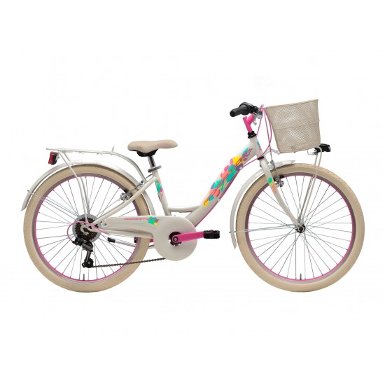 Bicicleta Adriatica CTB 24 Donna 2021 6V alba Bicicleta Adriatica CTB 24 Donna 2021 6V Alba