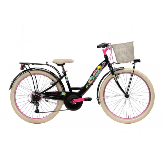 Bicicleta Adriatica CTB 24 Donna 2021 6V Neagra