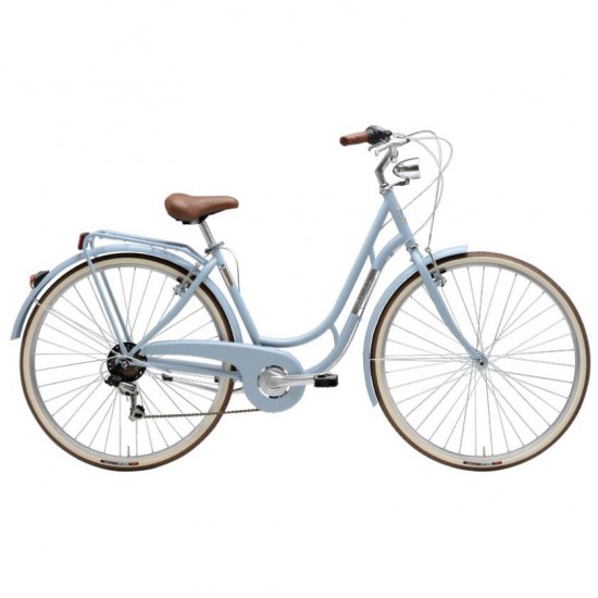 Bicicleta Adriatica Danish Lady 6v 28 Albastru Deschis 48 cm Bicicleta Adriatica Danish Lady 6v 28 Albastru Deschis 48 cm
