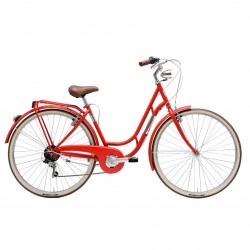Bicicleta Adriatica Danish Lady 6v 28 Rosie 48 cm Bicicleta Adriatica Danish Lady 6v 28 Rosie 48 cm