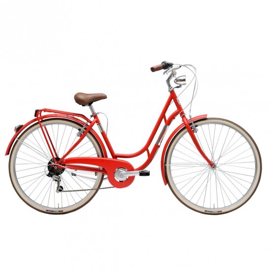 Bicicleta Adriatica Danish Lady 6v 28 Rosie 48 cm Bicicleta Adriatica Danish Lady 6v 28 Rosie 48 cm