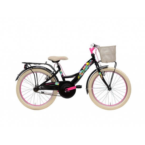 Bicicleta Adriatica Girl 20 Bimba 2021 1V neagra Bicicleta Adriatica Girl 20 Bimba 2021 1V Neagra