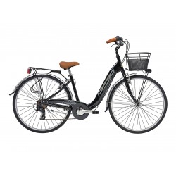 Bicicleta Adriatica Relax 28 6V Negru 45 cm Bicicleta Adriatica Relax 28 6V Negru 45 cm