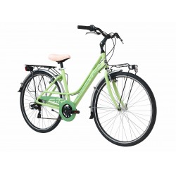 Bicicleta Adriatica Sity 3 6V Donna Verde 45 cm Bicicleta Adriatica Sity 3 6V Donna Verde 45 cm