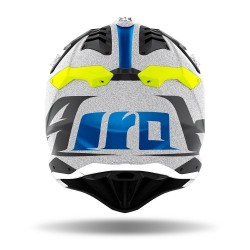 AIROH AVIATOR 3 WAVE SILVER GLOSS CHROME 2021: Mărime - L AIROH AVIATOR 3 WAVE SILVER GLOSS CHROME 2021: Mărime - L