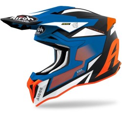 AIROH STRYCKER AXE ORANGE/BLUE MATT: Mărime - XL AIROH STRYCKER AXE ORANGE/BLUE MATT: Mărime - XL