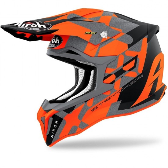 AIROH STRYCKER XXX ORANGE MATT: Mărime - L AIROH STRYCKER XXX ORANGE MATT: Mărime - L