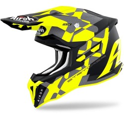 AIROH  STRYCKER XXX YELLOW MATT: Mărime - XL