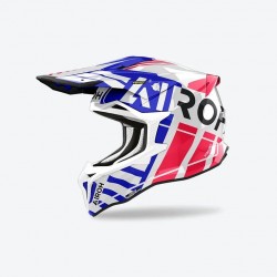 STRYCKER BRAVE BLUE/RED GLOSS: Mărime - L