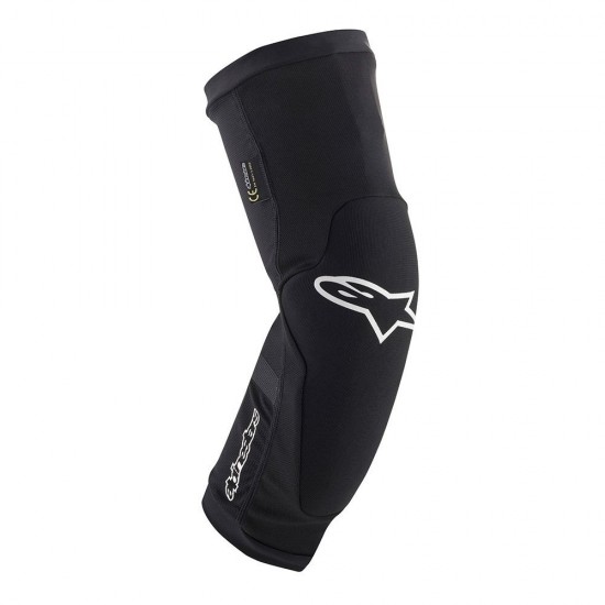Protectii Genunchi Alpinestars Paragon Plus Youth Black White S/M Protectii Genunchi Alpinestars Paragon Plus Youth Black White S/M