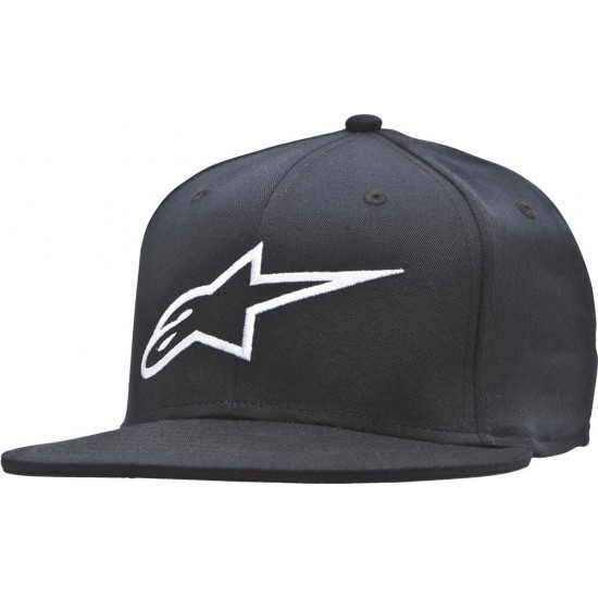 Sapca Alpinestars Ageless Flatbill Negru/Alb S/M Sapca Alpinestars Ageless Flatbill Negru/Alb S/M