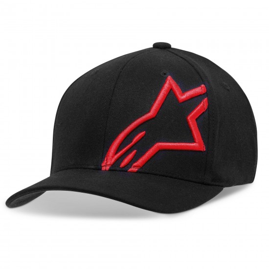 Sapca Alpinestars Corp Shift 2 Flexfit Negru/Rosu S/M Sapca Alpinestars Corp Shift 2 Flexfit Negru/Rosu S/M