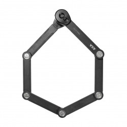 Incuietoare Pliabila AXA Fold Ultra 90cm - Black
