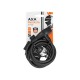 Incuietoare cablu AXA Resolute 8x1500mm Incuietoare Cablu AXA Resolute 8mm/150cm - Black